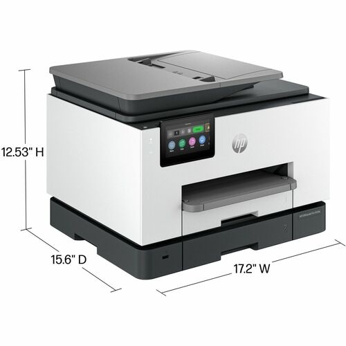 Impresora de inyección de tinta OfficeJet Pro 9135E transparente, color P/S/C/F, ENET, USB, WL, 1200 x 1200, 512 MB