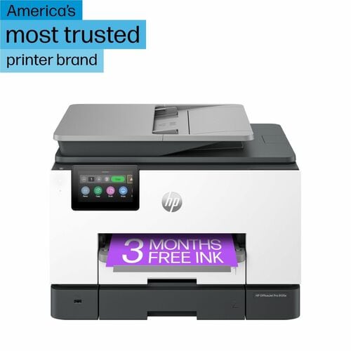 Impresora de inyección de tinta OfficeJet Pro 9135E transparente, color P/S/C/F, ENET, USB, WL, 1200 x 1200, 512 MB