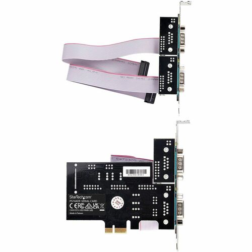 StarTech.com 4-Port Serial PCIe Card, Quad