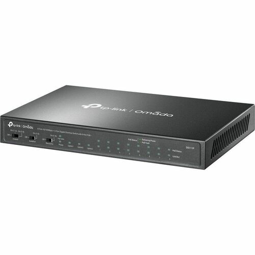 COMMUTATEUR OMADA 8 PORTS 10/100 Mbit/s 3 PORTS GIGABIT DSKTP AVEC 8 PORTS POE