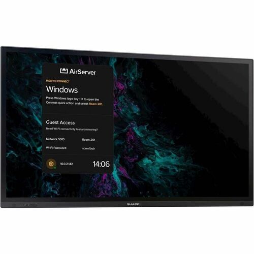 PANTALLA TÁCTIL INTERACTIVA AQUOS BOARD 4K UHD DE 75 PULGADAS