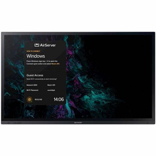 PANTALLA TÁCTIL INTERACTIVA AQUOS BOARD 4K UHD DE 75 PULGADAS