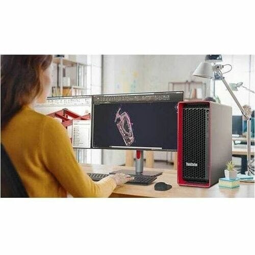 Lenovo ThinkStation P8 30HH003DUS Workstation - 1 Ryzen Threadripper PRO 7955WX - 64 GB