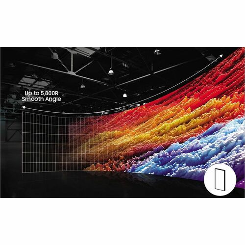 Écran d'affichage Samsung P1.6 MicroLED IVC - LCD - 240 x 540 - Micro LED - 1500 cd/m² - Noir