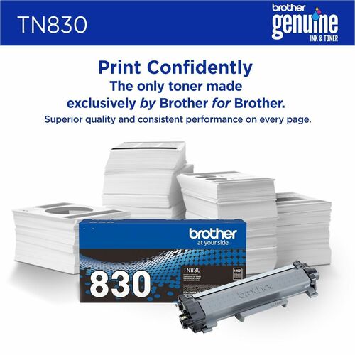 CARTOUCHE DE TONER NOIR BROTHER AUTHENTIQUE À RENDEMENT STANDARD