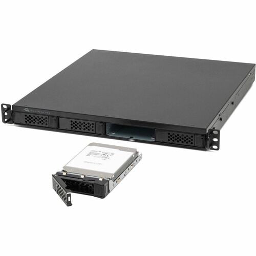 68,0 To (4 x 8,0 To NVME + 3 x 12,0 To HDD) FLEX 1U4 4 BAIES MONTAGE EN RACK