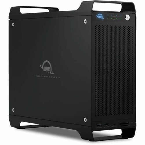 88,0 To (4 disques SSD NVME U.2 de 2,0 To et 4 disques durs de 20,0 To) THUNDERBAY FLEX 8