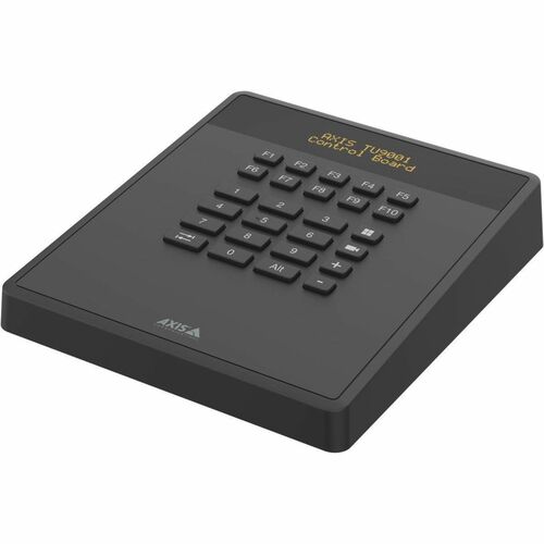 Teclado AXIS TU9003: control de movimiento horizontal, vertical y zoom, puerto USB LCD