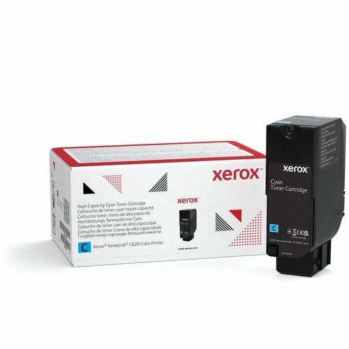 Cartouche de toner laser haute capacité Xerox d'origine - Pack cyan