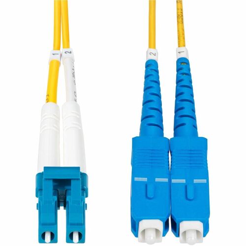 StarTech.com 10m (32.8ft) LC to SC (UPC) OS2 Single Mode Duplex Fiber Optic Cable