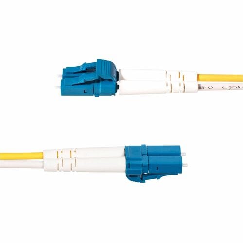 StarTech.com 10m (32.8ft) LC to SC (UPC) OS2 Single Mode Duplex Fiber Optic Cable