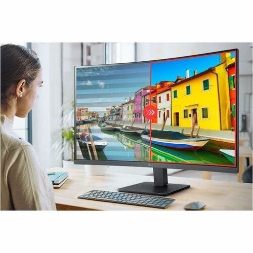 LG 32MR51CA-B 32\" Class Full HD Curved Screen LCD Monitor - 16:9