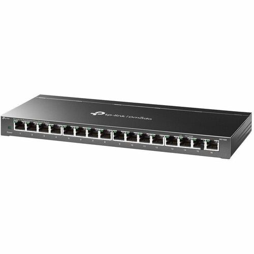 Switch inteligente OMADA de 16 puertos Gigabit, fácil de usar, con 16 puertos RJ45 Gigabit