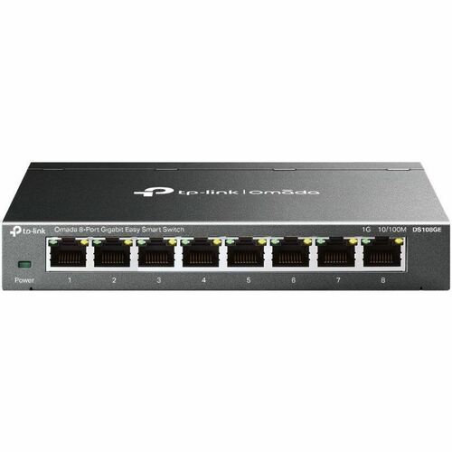COMMUTATEUR INTELLIGENT 8 PORTS GIGABIT EASY OMADA 8 PORTS RJ45 GIGABIT