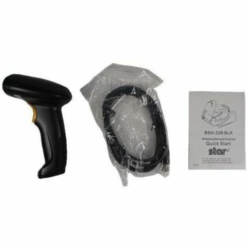 Kit de escáner de código de barras Star Micronics BSH-32B - Conectividad inalámbrica - 164 pies (499