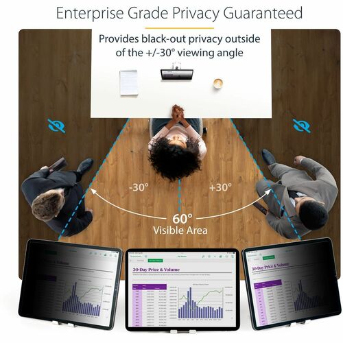 StarTech.com 4-Way Privacy Screen For 12.9