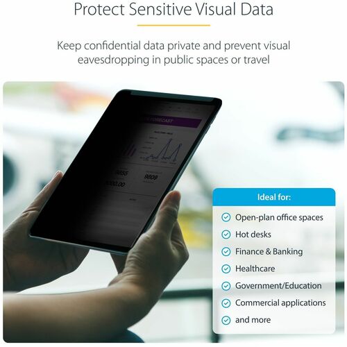 StarTech.com 4-Way Privacy Screen For 12.9