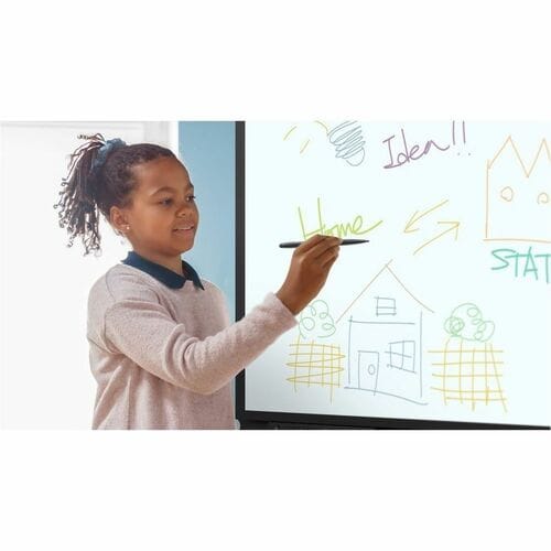 86IN INTERACTIVE 4K UHD FLAT PANEL. COLLABORATIVE WHITEBOARD