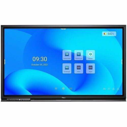 75IN INTERACTIVE 4K UHD FLAT PANEL. COLLABORATIVE WHITEBOARD