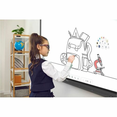 75IN INTERACTIVE 4K UHD FLAT PANEL. COLLABORATIVE WHITEBOARD