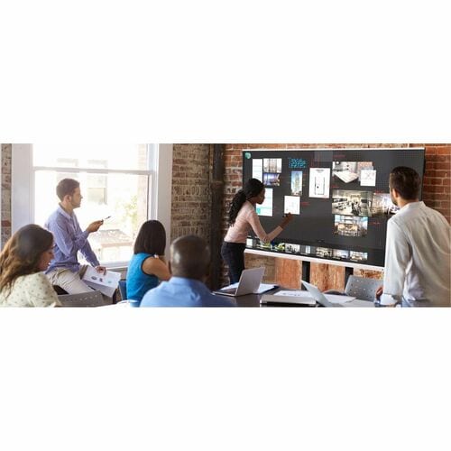 75IN INTERACTIVE 4K UHD FLAT PANEL. COLLABORATIVE WHITEBOARD