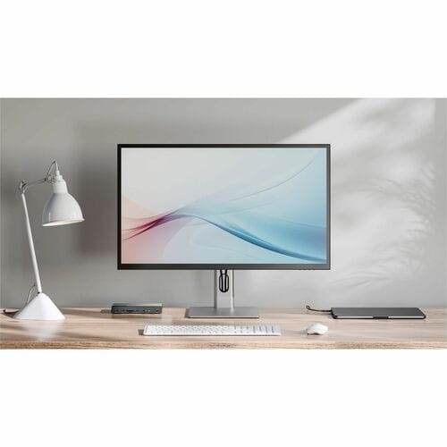 Monitor LED Alogic Clarity Max 32C4KPD de 32" 4K UHD - 16:9 - Plateado y negro