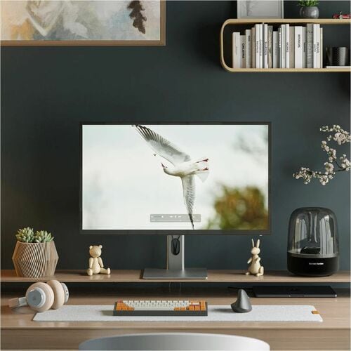 Monitor LED Alogic Clarity Max 32C4KPD de 32" 4K UHD - 16:9 - Plateado y negro