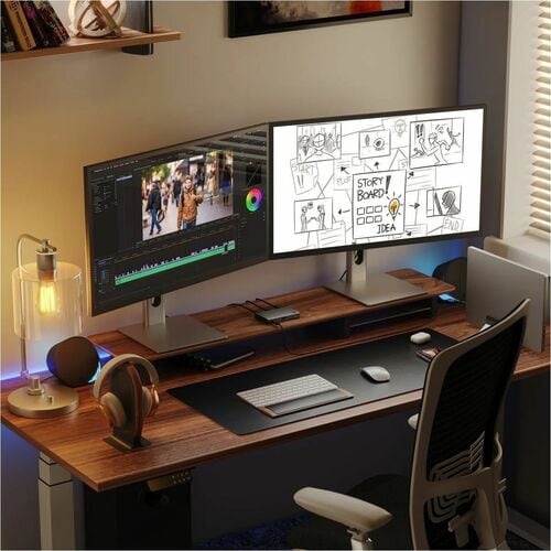 Monitor LED Alogic Clarity Max 32C4KPD de 32" 4K UHD - 16:9 - Plateado y negro