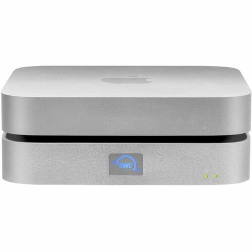 Almacenamiento apilable OWC MINISTACK STX de 8,0 TB (disco duro de 6,0 TB + NVME de 2,0 TB)