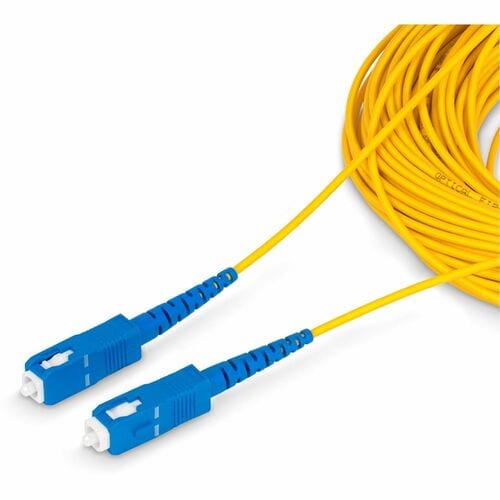 StarTech.com 100m (328ft) SC to SC (UPC) OS2 Single Mode Simplex Fiber Optic Cable