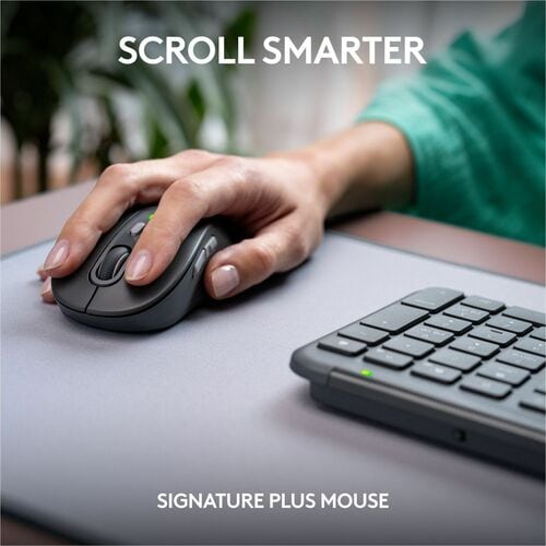 Clavier et souris Logitech Signature Slim MK955 - USB Type A sans fil B