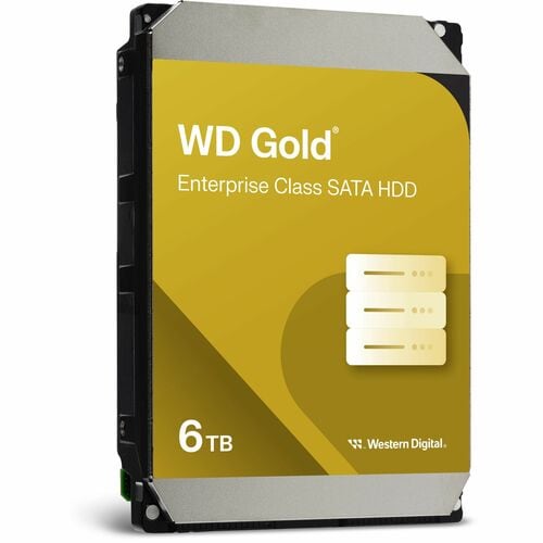Disque dur externe WD GOLD SATA 6 To, 256 Mo de cache, 3,5 pouces, multi-disque dur 20