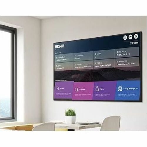 Écran LCD 43 pouces 3840 x 2160 UHD MNTR24/7 700 cd/m² HDMI DP WEBOS 6.0