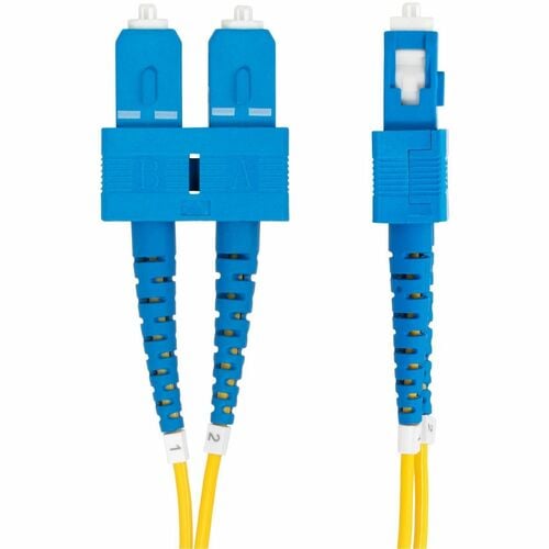 Câble fibre optique duplex monomode SC vers SC (UPC) OS2 StarTech.com de 10 m