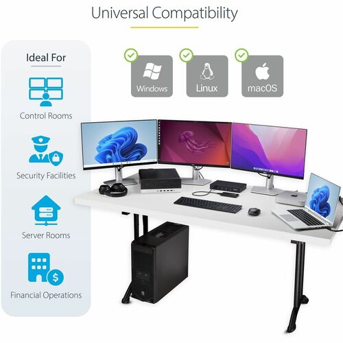COMMUTATEUR CLAVIER/SOURIS 4 PORTS COMMUTATEUR SOURIS ROAMING KM/USB