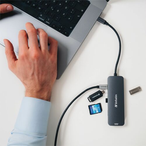 Hub multiport Verbatim USB-C Pro CMH 08 - 8 ports