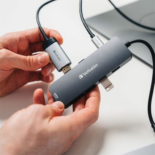 Hub multiport Verbatim USB-C Pro CMH 08 - 8 ports