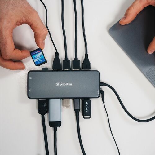 Hub multiport Verbatim USB-C Pro CMH 14 - 14 ports
