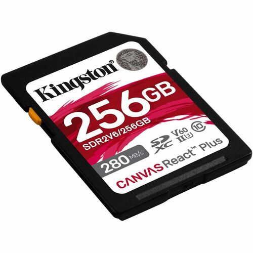 256GB CANVAS REACT PLUS SDXC UHS-II 280R/150W U3 V60 FOR FULL