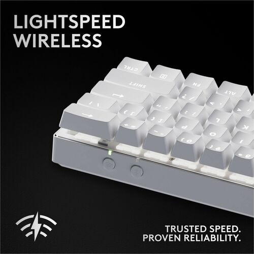 TECLADO INALÁMBRICO PARA JUEGOS PRO X60 LIGHTSPEED TÁCTIL NEGRO MULTI 4
