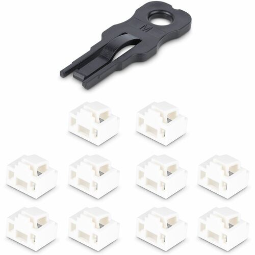Verrous de port RJ45 StarTech.com - Lot de 10 avec clé de sécurité