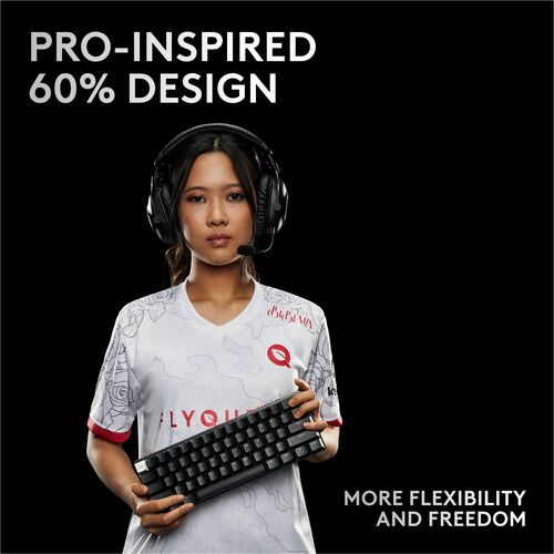 Clavier de jeu sans fil tactile Pro X60 Lightspeed Noir Multi 4