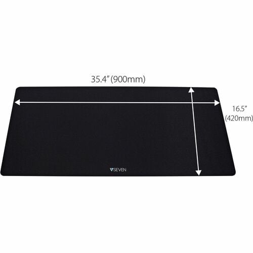 V7 MP04BLKV7 MP04BLK XL Antimicrobial Desk Mat Mou