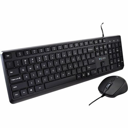 Ensemble clavier et souris USB Pro QWERTY US, anglais américain, touches gravées au laser