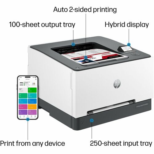 Impresora láser LaserJet Pro 3201 CLR P/S/C/F ENET USB WL 600x600 512 MB 35 ppm