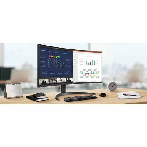 MONITEUR ULTRA-LARGE COURBÉ 3440 X 1440 HDR10 HDMI 300 CD/M2