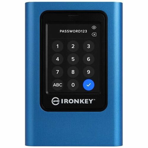 3840GB IRONKEY VAULT PRIVACY 80 XTS-AES 256-BIT ENCRYPTED EXT SSD