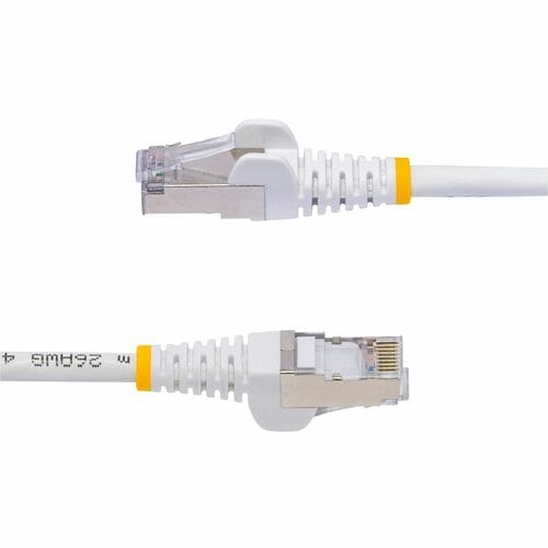 StarTech.com 10ft White CAT8 Ethernet Cable, Snagless RJ45, 25G/40G 2000MHz, 100