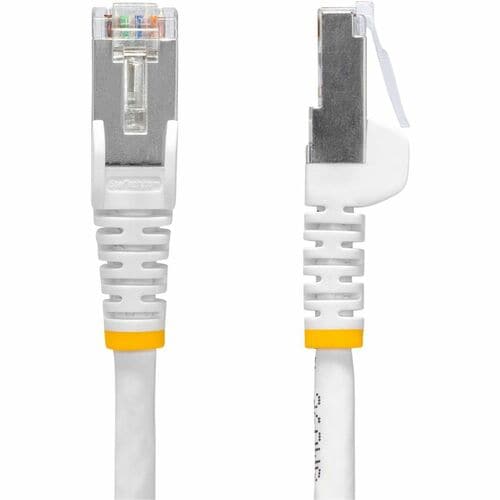 StarTech.com 10ft White CAT8 Ethernet Cable, Snagless RJ45, 25G/40G 2000MHz, 100