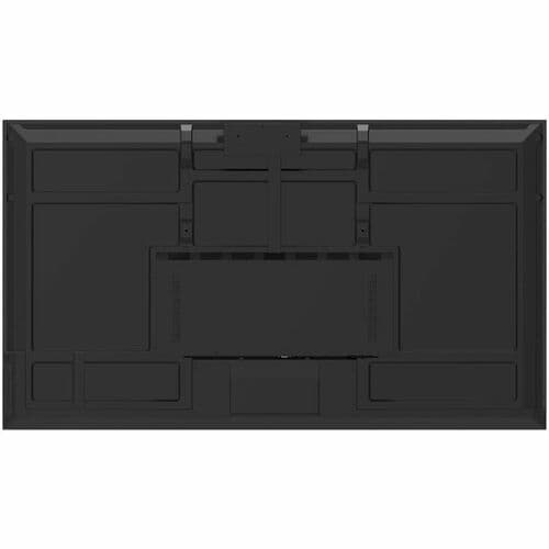 Écran plat professionnel 4K UHD 98 pouces. Support multimédia intégré.